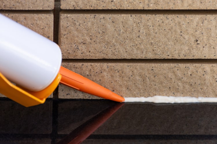 Using Caulking Gun For Waterproofing